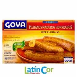 PLÁTANO MADURO ENTERO HORNEADO GOYA X 1.276 KG