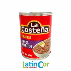frijoles bayos refritos la costeña 580