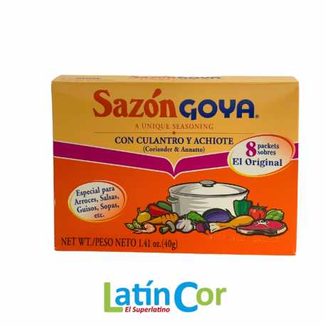 SAZÓN ACHIOTE-CULANTRO GOYA 50 GR