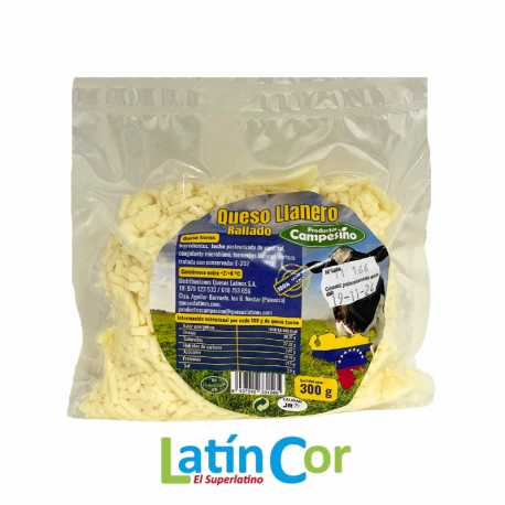 QUESO FRIJOLERO RALLADO CAMPESINO X 350 G