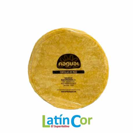 TORTILLAS DE MAIZ AMARILLO NAGUAL X 20 UNIDADES