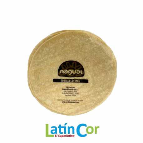 TORTILLAS DE MAIZ BLANCO NAGUAL X 20 UNIDADES