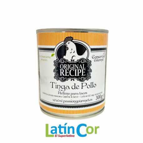 TINGA DE POLLO GOURMET PASSION 285G