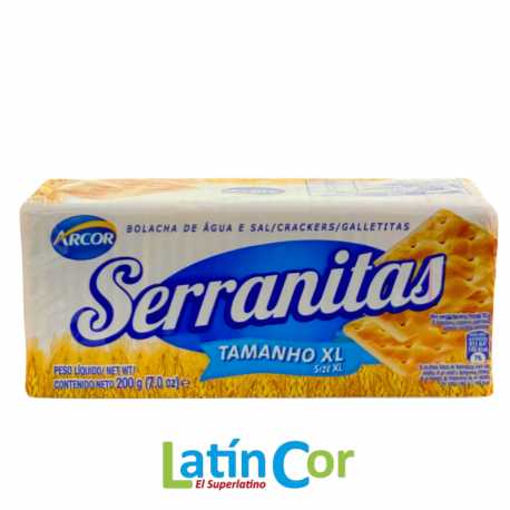 GALLETAS SERRANITAS ARCOR X 200 G