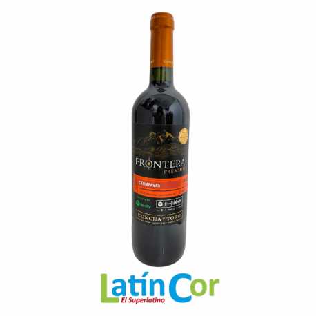 VINO FRONTERA CARMENERE X 750 ML