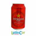 CERVEZA ESTRELLA DAMM LATA X 330 ML