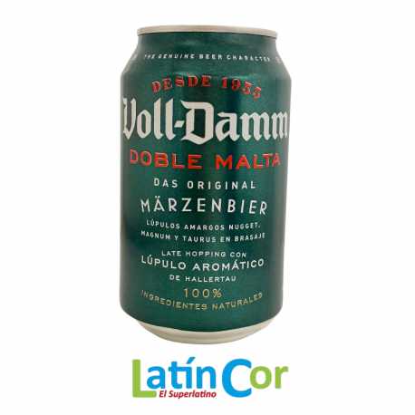 CERVEZA VOLL DAMM LATA X 330 ML