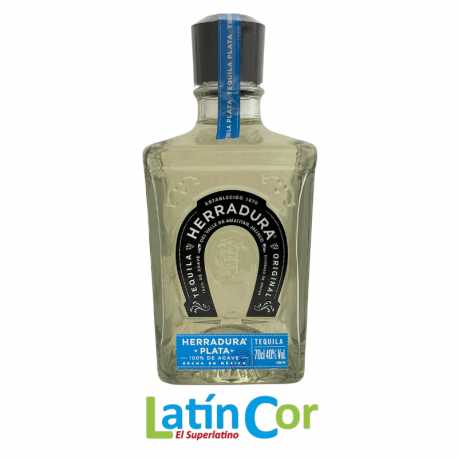 TEQUILA LA HERRADURA PLATA X 700 ML