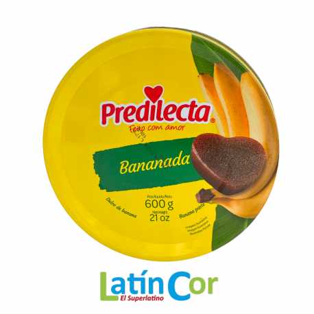 BANANADA PREDILECTA LATA X 600 G