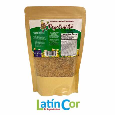 AZUCAR NEGRA PAPELONCITO X 454 G