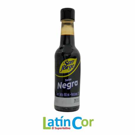 SALSA NEGRA SAN JORGE X 160 ML