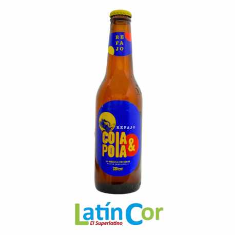 REFAJO COLA Y POLA BOTELLA X 330 ML