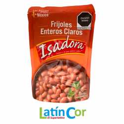 FRIJOLES ENTEROS CLAROS ISADORA X 430 G