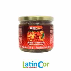 CHILE HABANERO ENTERO 250GR SABORMEX