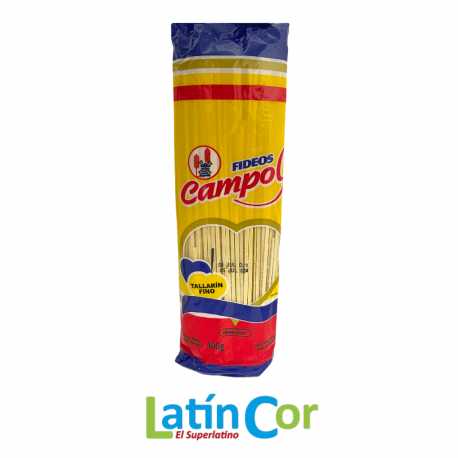 FIDEOS CAMPO TALLARIN FINO 400GR