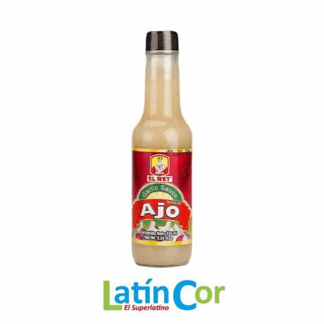 SALSA DE AJO EL REY X 155 ML 