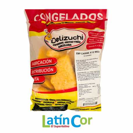 EMPANADAS TERNERA DELIZUCHI X 12 UNIDADES (920 G)