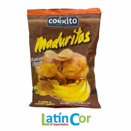 PLATANITOS MADUROS COÉXITO X 230 G