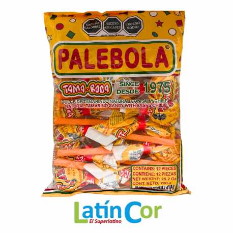 PALEBOLA TAMAROCA X 12 UNIDADES (720G)