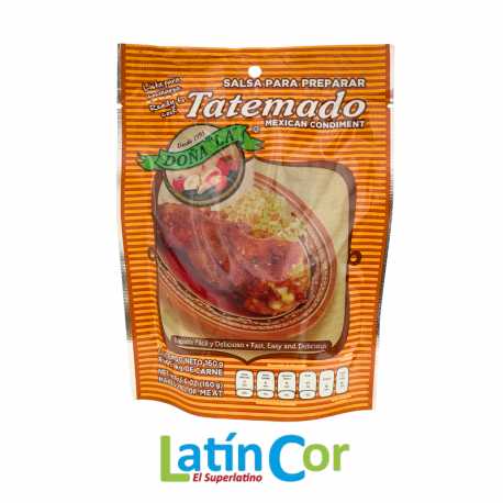 SALSA PARA TATEMADO DOÑA LA X 160 G