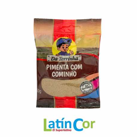 PIMIENTA CON COMINO DA TERRINHA X 50 G