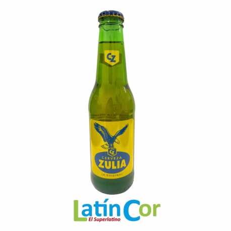 CERVEZA ZULIA BOTELLA X 300 ML 