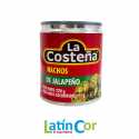 NACHOS JALAPEÑOS LA COSTEÑA LATA X 220 G