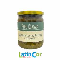SALSA TOMATILLO VERDE PEPE COMALA X 465 G