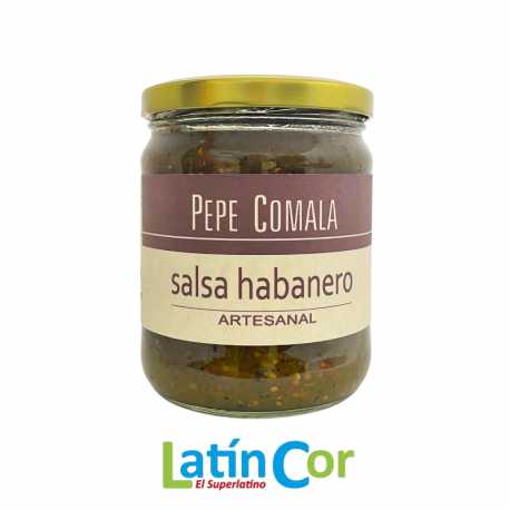 SALSA HABANERO ARTESANAL PEPE COMALA X 465 G