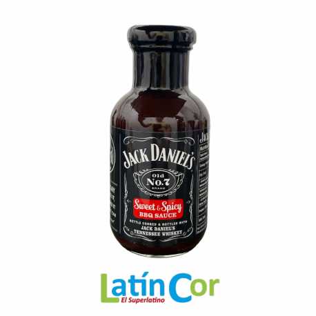 SALSA BBQ JACK DANIEL'S DULCE PICANTE X 250ML
