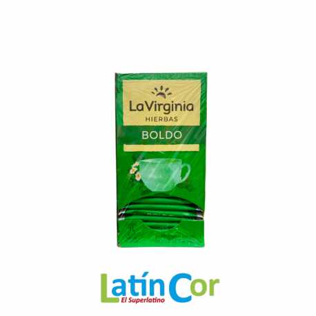 BOLDO HIERBAS LA VIRGINIA 25 SAQUITOS X 37,5 G