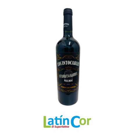 VINO LOS INTOCABLES MALBEC 2021 X 750 ML