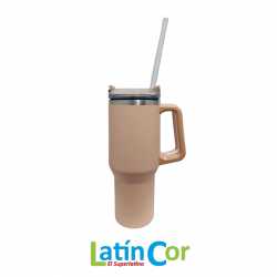 TAZA TERMICA SALMÓN X 1LT 