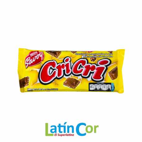 CHOCOLATE CRI CRI SAVOY X 27 G (UNIDAD)