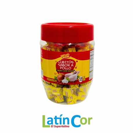 CUBITOS SABOR A POLLO X 100 UNIDADES (400 G)