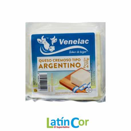 QUESO CREMOSO ARGENTINO VENELAC X 500 G