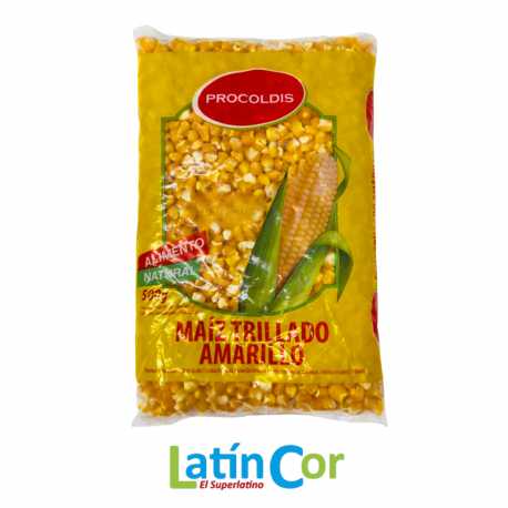 MAIZ TRILLADO AMARILLO X500G