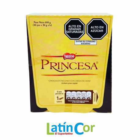 CHOCOLATE PRINCESA 600G