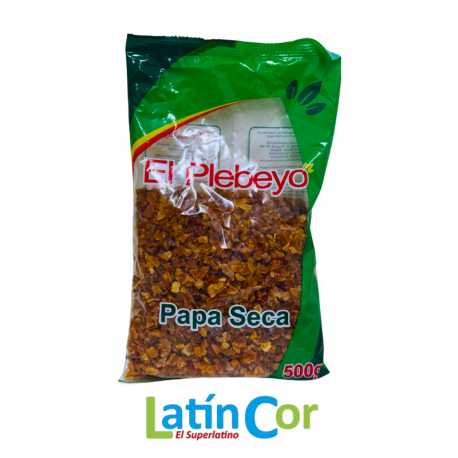 PAPA SECA NEGRA EL PLEBEYO X 500 GRS