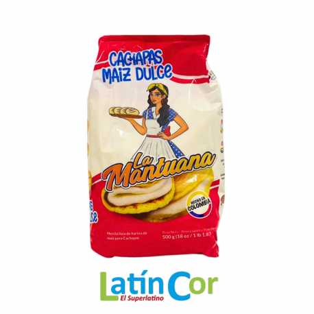 HARINA PARA CACHAPAS LA MANTUANA 500 G