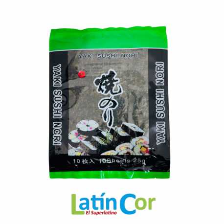 ALGA SUSHI NORI X10 HOJAS
