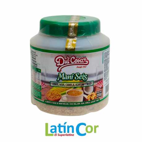 MANÍ SEIS DUL-CESAR X 250G