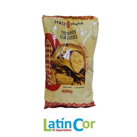 TOTOPOS MAIZ MAYA X 400G