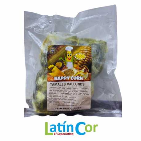 TAMAL VALLUNO CONG HAPPY CORN X600G