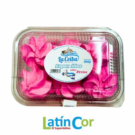 ESPUMILLA DE FRESA LA CEIBA X100G