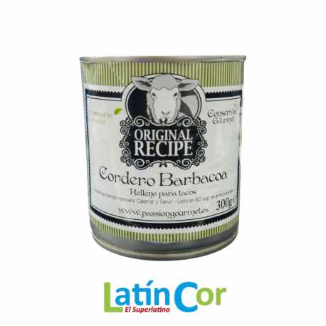 RELLENO PARA TACOS CORDERO BARBACOA ORIGINAL RECIPE X300G