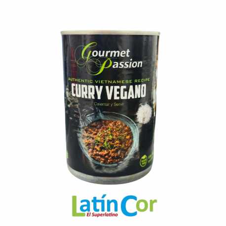 CURRY VEGANO GOURMET PASSION X400G