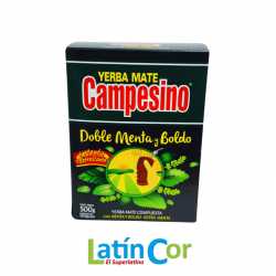 YERBA MATE CAMPESINO DOBLE MENTA X 500 G