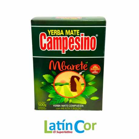 YERBA MATE CAMPESINO MBARETE X 500 G