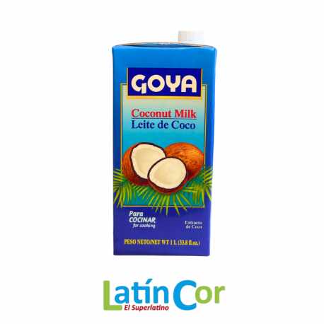 LECHE DE COCO PARA COCINAR GOYA X 1 L